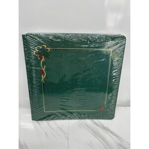 Creative Memories Premiere Original 12X12 Green Holiday Christmas Album NEW